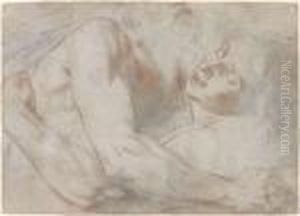 Etude Pour Enee Et Anchise by Antoine Coypel