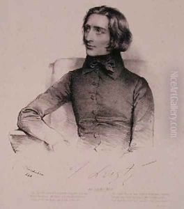 Portrait of Franz Liszt 1811-86