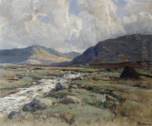 A Trout Stream, Connemara by James Humbert Craig