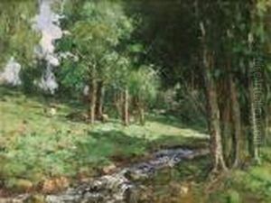 Landscape With Stream Landscape With Stream