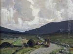 The Road To Doochary, Co. Donegal by James Humbert Craig