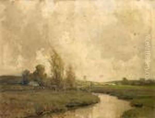 Grazing By The River - view 1