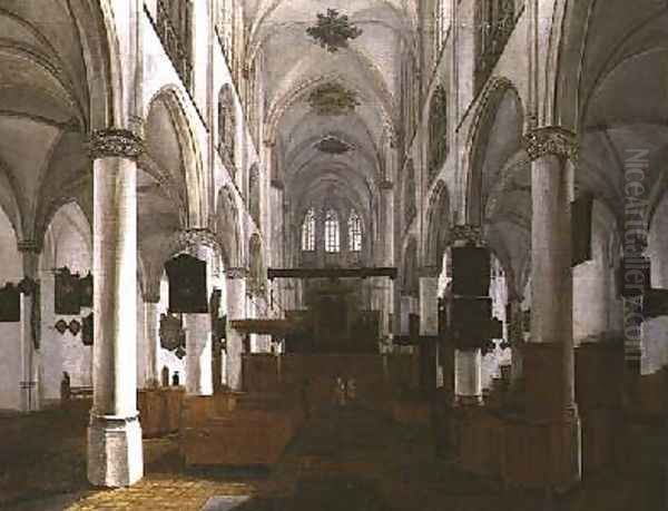 An Interior of the Church of St Gertrud in Bergen Op Zoom - view 1