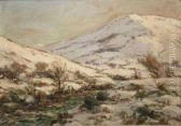 Snow In Glendun - view 1