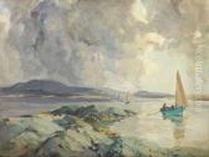 Donegal Herring Boats by James Humbert Craig