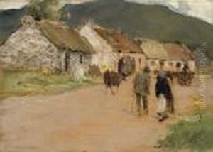 Market Scene, Connemara by James Humbert Craig
