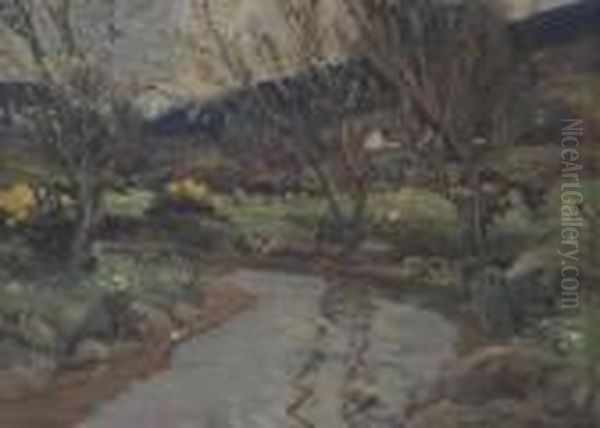 Early Spring Cushendun - view 1