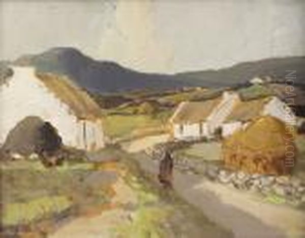 Cottages Near Dungloe, Co. Donegal - view 1