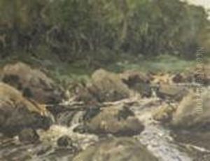 Tumbling Waters, Glendun by James Humbert Craig