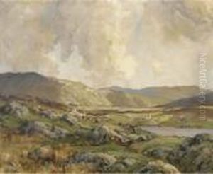 Lough Landscape, Donegal by James Humbert Craig
