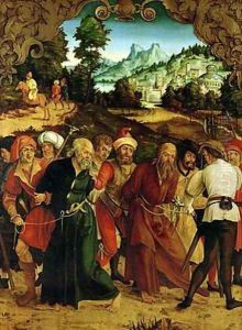 The Arrest of St Peter and St Paul by Hans Suess Kulmbach