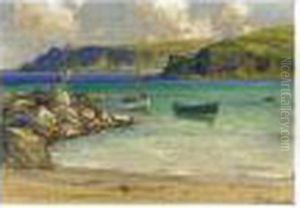Moored Fishing Boats by James Humbert Craig