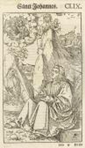 Saint John The Evangelist In A Landscape - view 1
