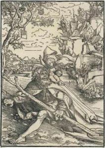 Saint Christopher by Lucas The Elder Cranach