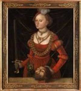 Judith Mit Dem Haupt Desholofernes by Lucas The Elder Cranach