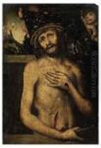 Christ As The Man Of Sorrows by Lucas The Elder Cranach