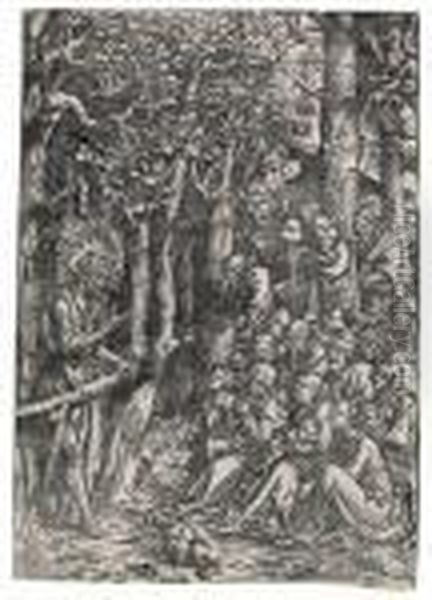 St
John The Baptist Preaching In The Wilderness - view 1