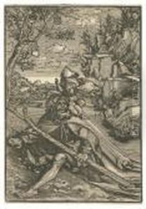 Saint Christopher by Lucas The Elder Cranach
