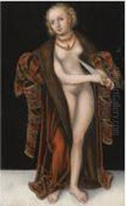 Lucretia by Lucas The Elder Cranach