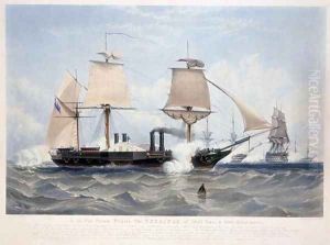 HMS Terrible by Knell, W.