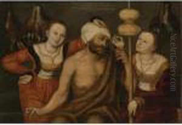 Hercules And Omphale - view 1