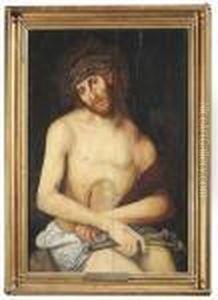 The Elder . Christ As The Man Of Sorrows by Lucas The Elder Cranach