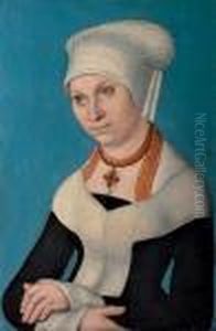 Portrait Of Barbara Duchess Of Saxony (1471-1539)