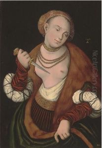 Lucretia by Lucas The Elder Cranach
