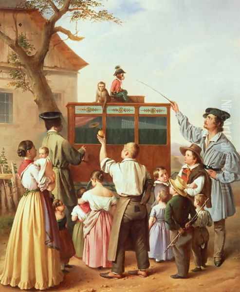 The travelling organ grinder - view 1