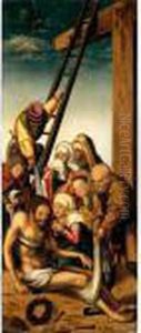 The Deposition by Lucas The Elder Cranach