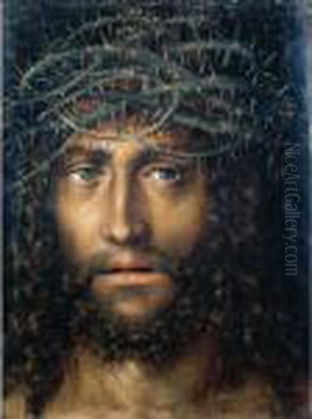 The Head Of Christ Crowned With Thorns - view 1