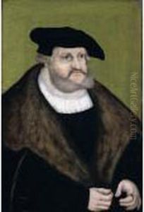 A Portrait Of The Elector Frederick The Wise In His Old Age