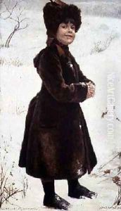 The New Fur Coat by Hans Knoechl