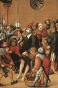The Mocking Of Christ by Lucas The Elder Cranach