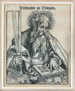 Apostel Paulus. by Lucas The Elder Cranach