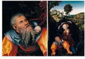 Phyllis And Aristotle by Lucas The Elder Cranach