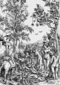 The Judgement Of Paris by Lucas The Elder Cranach