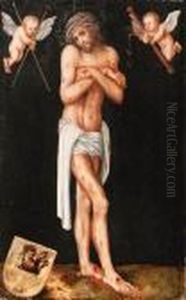 Christ The Man Of Sorrows by Lucas The Elder Cranach