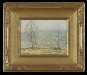 Autumnal New England Landscape