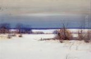 A Winter's Day by Bruce Crane