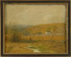 Tonalist Landscape by Bruce Crane