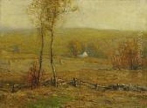 Farm In The Valley by Bruce Crane