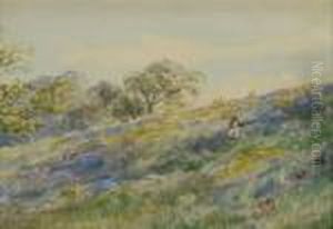 Floral Meadow by Bruce Crane