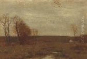 November Meadows by Bruce Crane