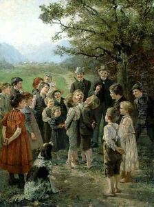 Biting the Biscuit by Theodor Kleehaas