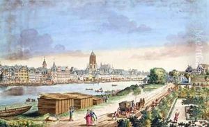 View of the Town of Frankfurt facing south