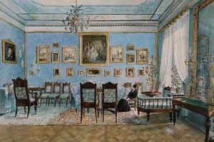 The Salon of Madame Hanska 1801-82 in St Petersburg