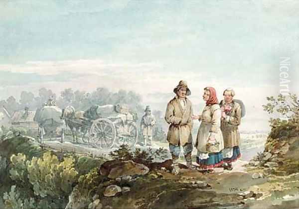 Russian Peasants - view 1