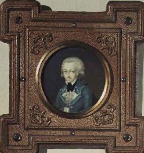 Portrait of Wolfgang Amadeus Mozart 1756-91 by Martin Koller