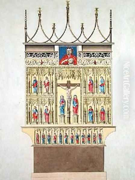 High Altar of the former Cathedral in Hamburg - view 1